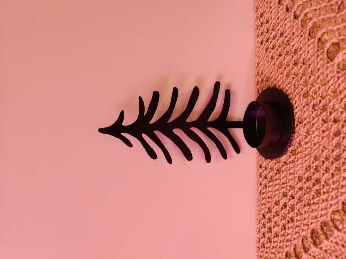 Фотография покупателя товара Металлический подсвечник на 2 свечи «Домики», d=4 см, 14.5×6×13 см - Фото 1