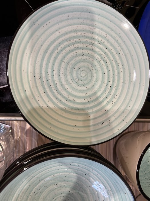 Фотография покупателя товара Набор тарелок глубоких Доляна Nature, 4 шт., d=19 см, керамика, оранжевые - Фото 2