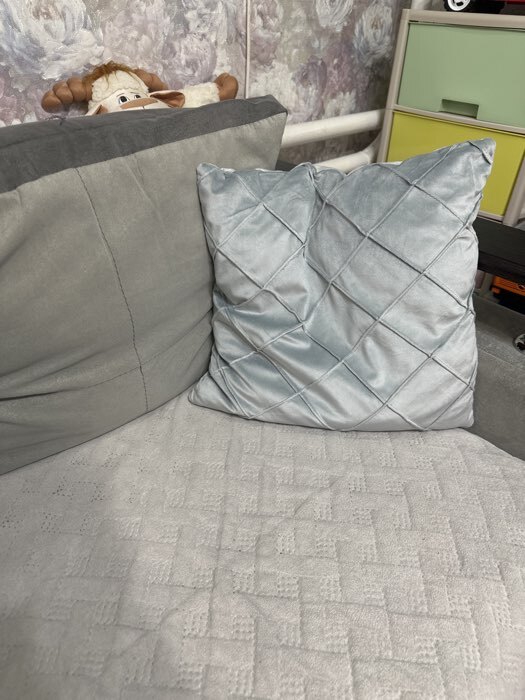 Фотография покупателя товара Наволочка декоративная «Этель. Соло», размер 43×43 см, пыльно - розовый - Фото 11