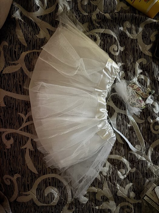 Фотография покупателя товара Набор для фотосессии «Крошка Я. Лебедь», юбка, повязка, розовый, 17 см - Фото 1