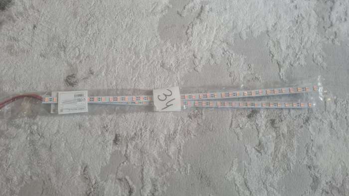 Фотография покупателя товара Светильник линейный для растений, 7 Вт, 0.5 м, 36 LED, 12 В, SMD5630, на клеевой основе, мультиспектральный - Фото 3