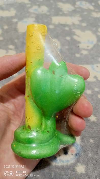 Фотография покупателя товара Свеча декоративная «Змея новогодняя». 6×5×8.5 см - Фото 4