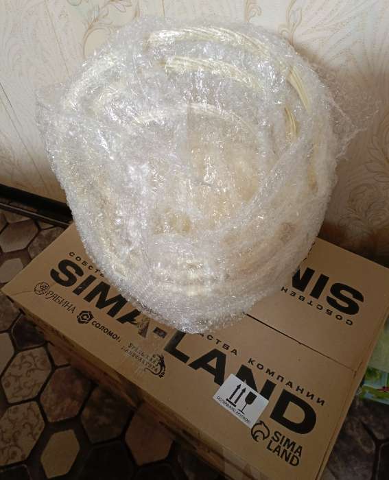 Фотография покупателя товара Корзина плетёная для хранения, ива, круглая, серая, голубая, набор 3 шт., Greengo - Фото 2