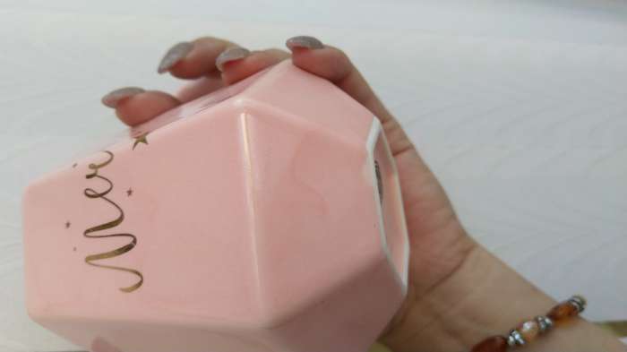 Фотография покупателя товара Кружка керамическая «Мечтай», 300 мл, цвет розовый - Фото 8