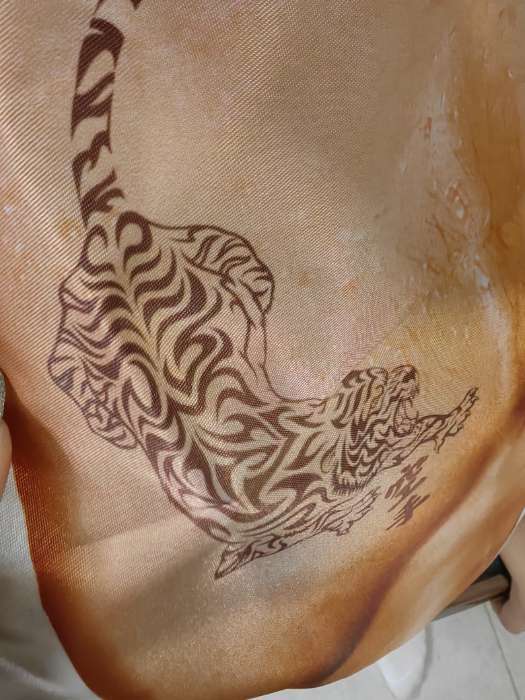 Фотография покупателя товара Фартук кухонный «Чёрный пояс по пельменям» - Фото 2