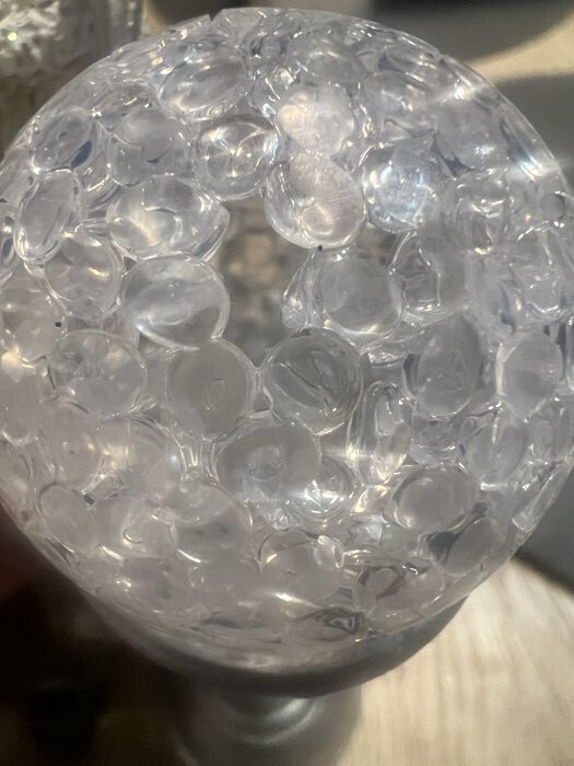 Фотография покупателя товара Фигурка световая «Лосик в вязаном колпаке с шаром на колонне», полистоун, 20.5×10.5×12.5 см - Фото 3