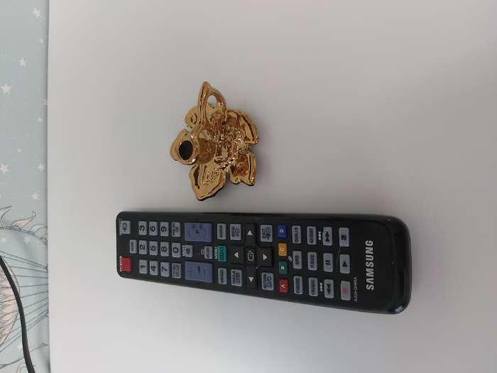 Фотография покупателя товара Подсвечник "Листик", золото, керамика, 8х4 см - Фото 2