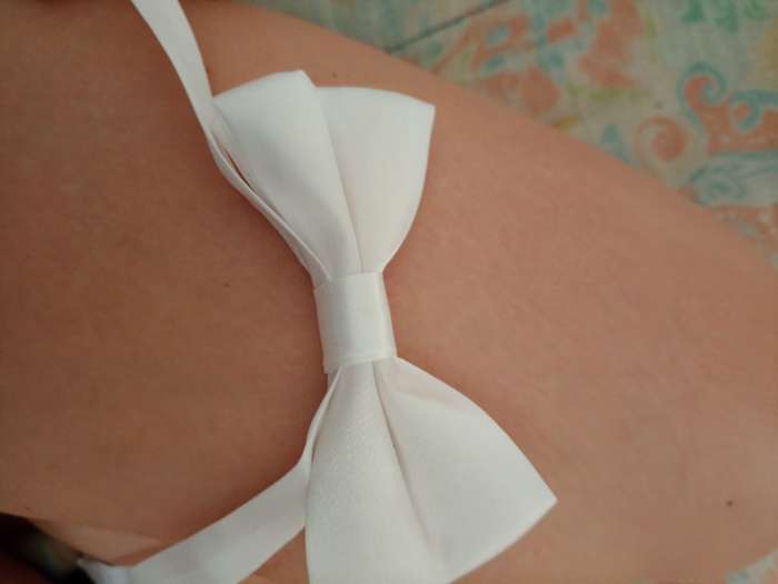 Фотография покупателя товара Карнавальный набор «Зайка», термонаклейка, ободок, бабочка, брошка, хвостик, МИКС - Фото 4