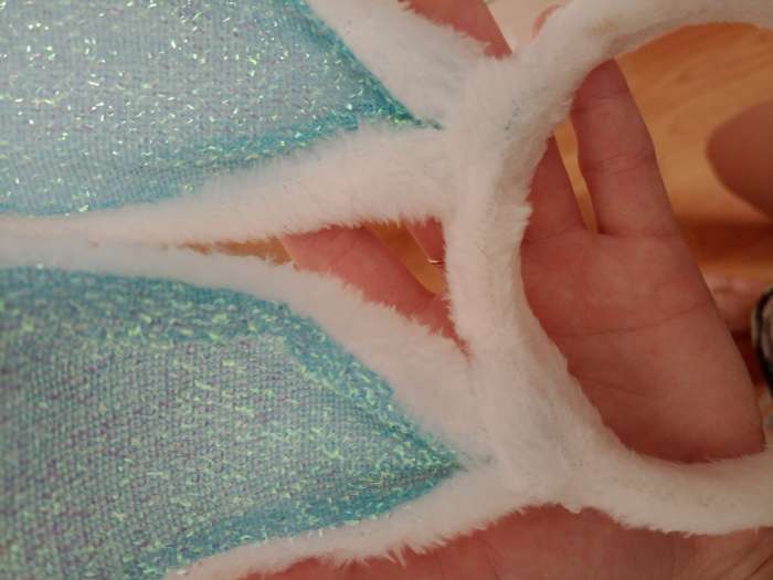 Фотография покупателя товара Карнавальный набор «Зайка», термонаклейка, ободок, бабочка, брошка, хвостик, МИКС - Фото 7