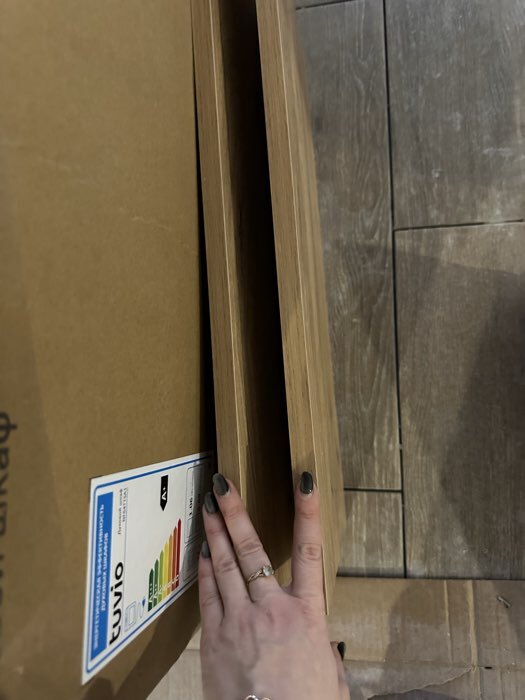 Фотография покупателя товара Кухонный гарнитур угловой в потолок «Виктория», 3000×1600 мм, цвет кашемир/дуб крафт - Фото 129