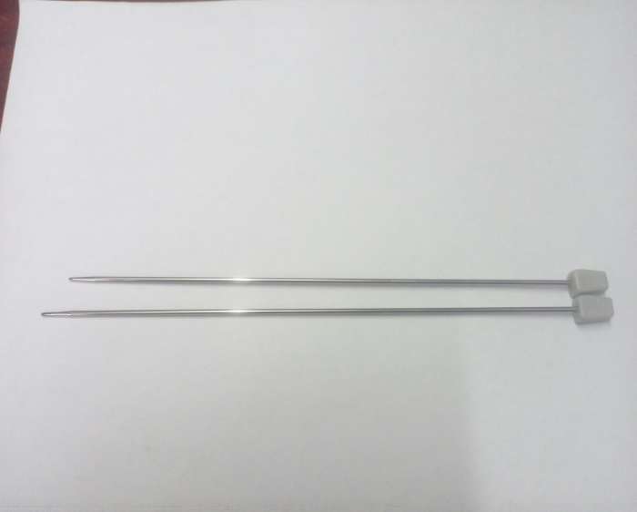 Фотография покупателя товара Спицы для вязания, прямые, d = 2 мм, 20 см, 2 шт - Фото 1