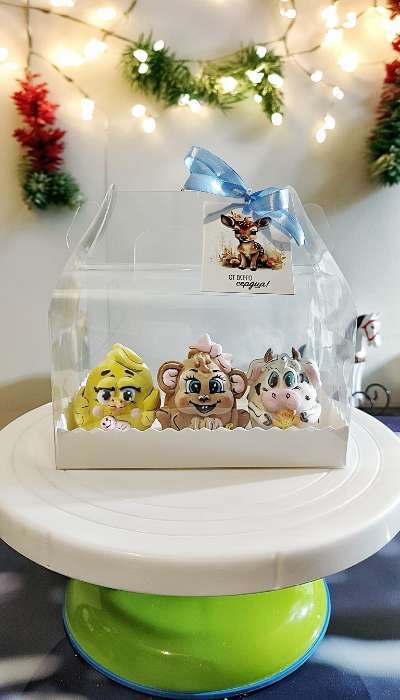 Фотография покупателя товара Коробка под рулет белая, 30×11×8 см - Фото 1