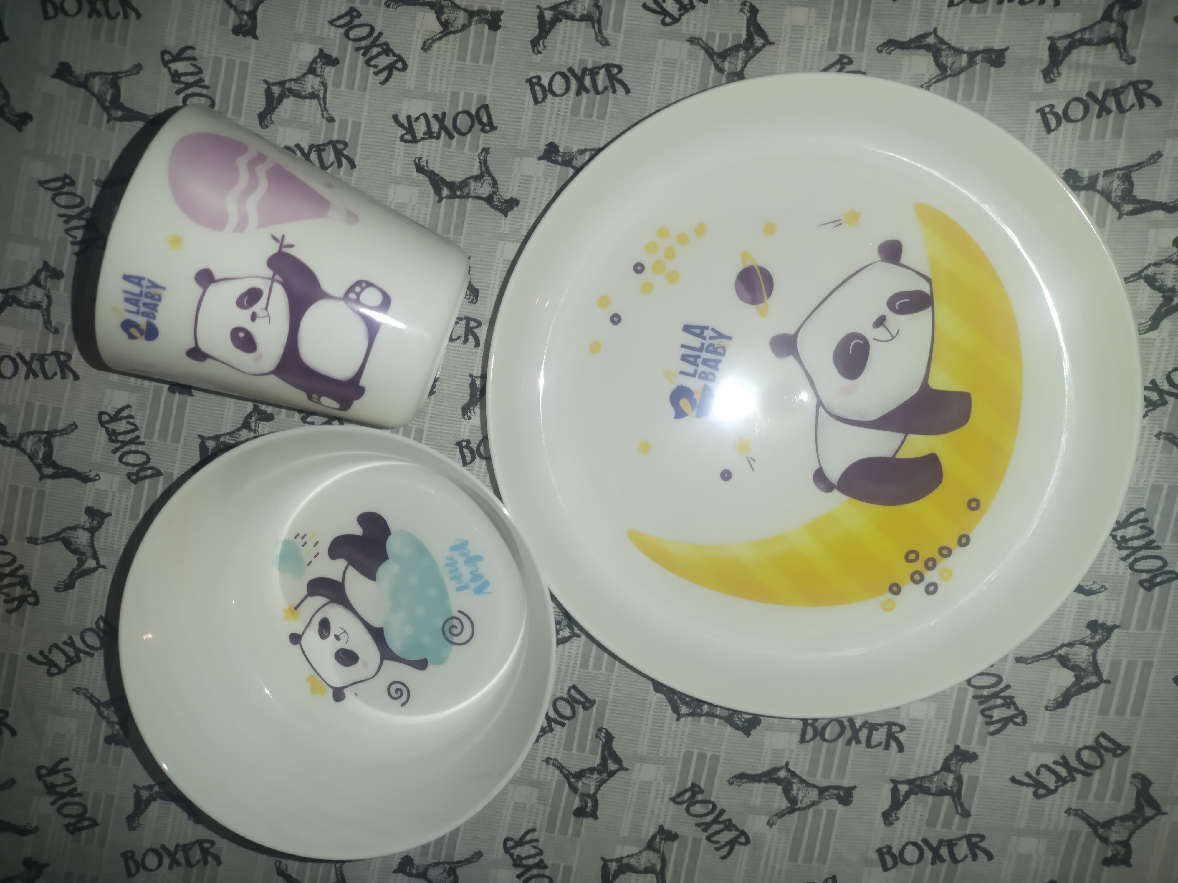 Фотография покупателя товара Набор детской посуды Play with Me Panda - Фото 5