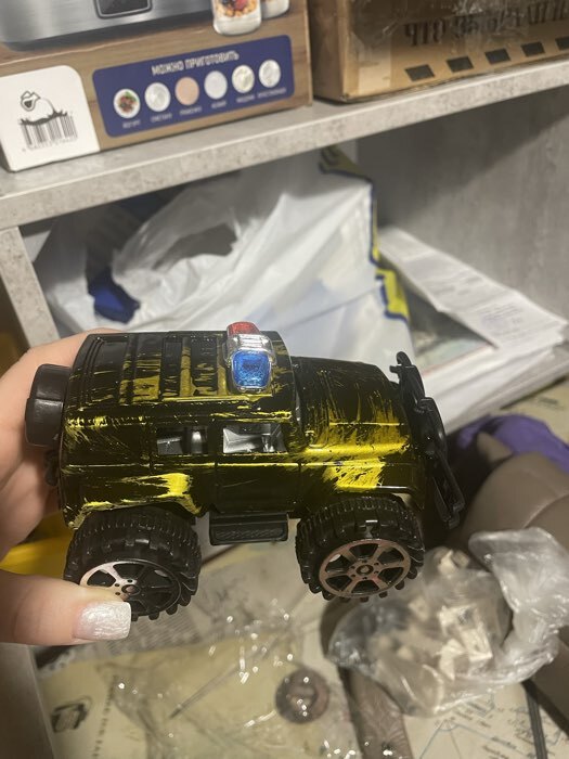 Фотография покупателя товара Джип инерционный «Полиция», МИКС - Фото 6
