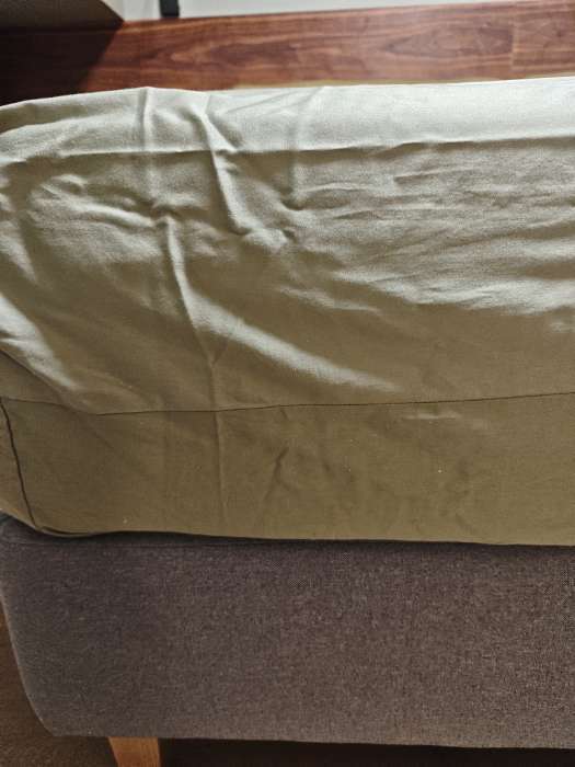 Фотография покупателя товара Простыня на резинке 2-спальная SL Home «Олива», 160×200+30 см, оливковая, сатин - Фото 2