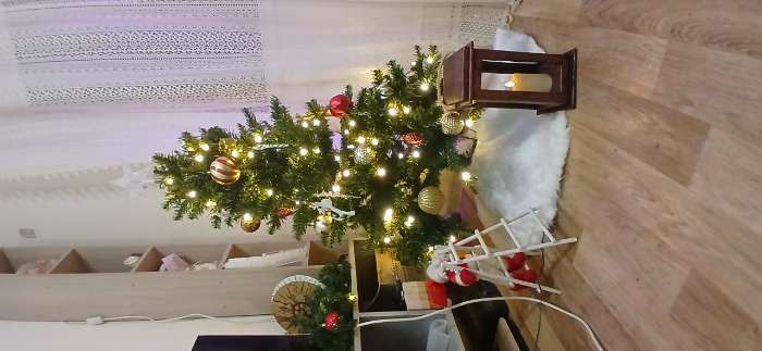 Фотография покупателя товара Ёлка светодиодная «Эксклюзив классик» 210 см, 982 ПВХ веток, свечение мульти - Фото 1