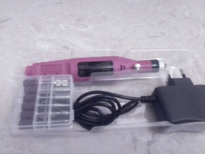 Фотография покупателя товара Аппарат для маникюра Luazon LMH-01, 6 насадок, 5 Вт, 3000-15000 об/мин, розовый - Фото 22