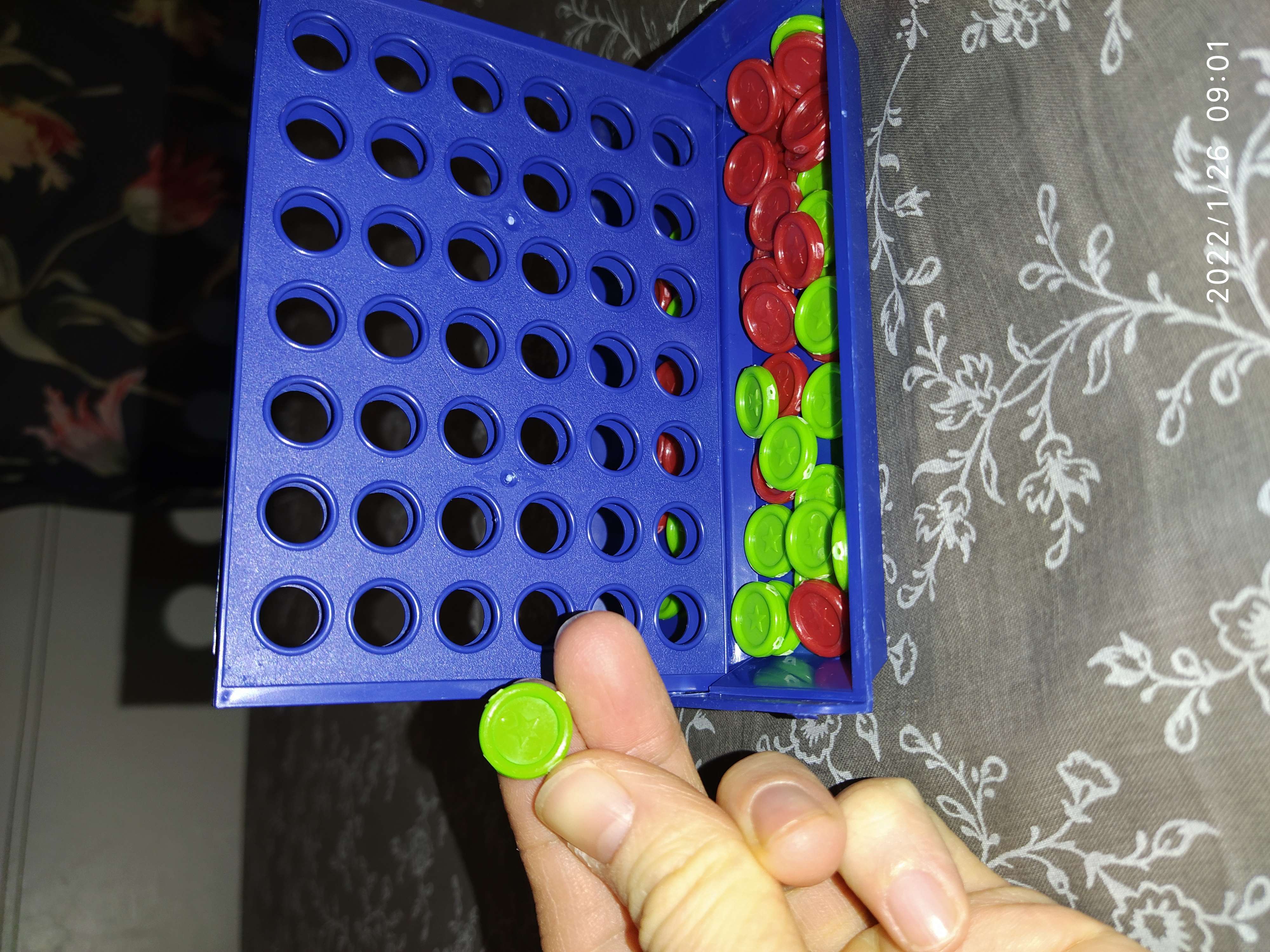 Фотография покупателя товара Настольная игра на логику «Пятнашки в ряд», мини-версия, 2 игрока, 5+ - Фото 7