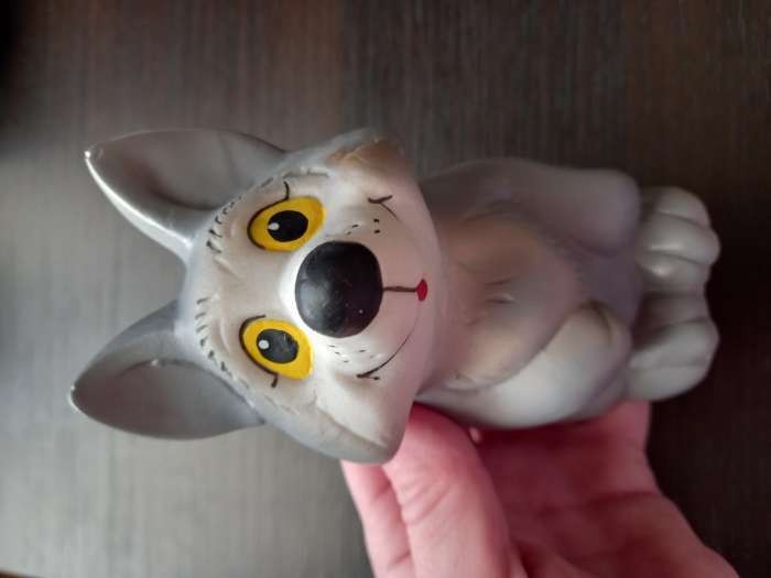 Фотография покупателя товара Резиновая игрушка «Волчонок», МИКС