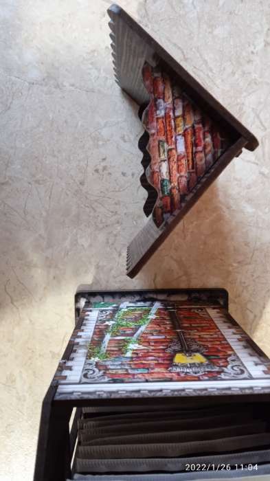 Фотография покупателя товара Чайный домик "Дом из красного кирпича", 9,8×9,8×17,4 см