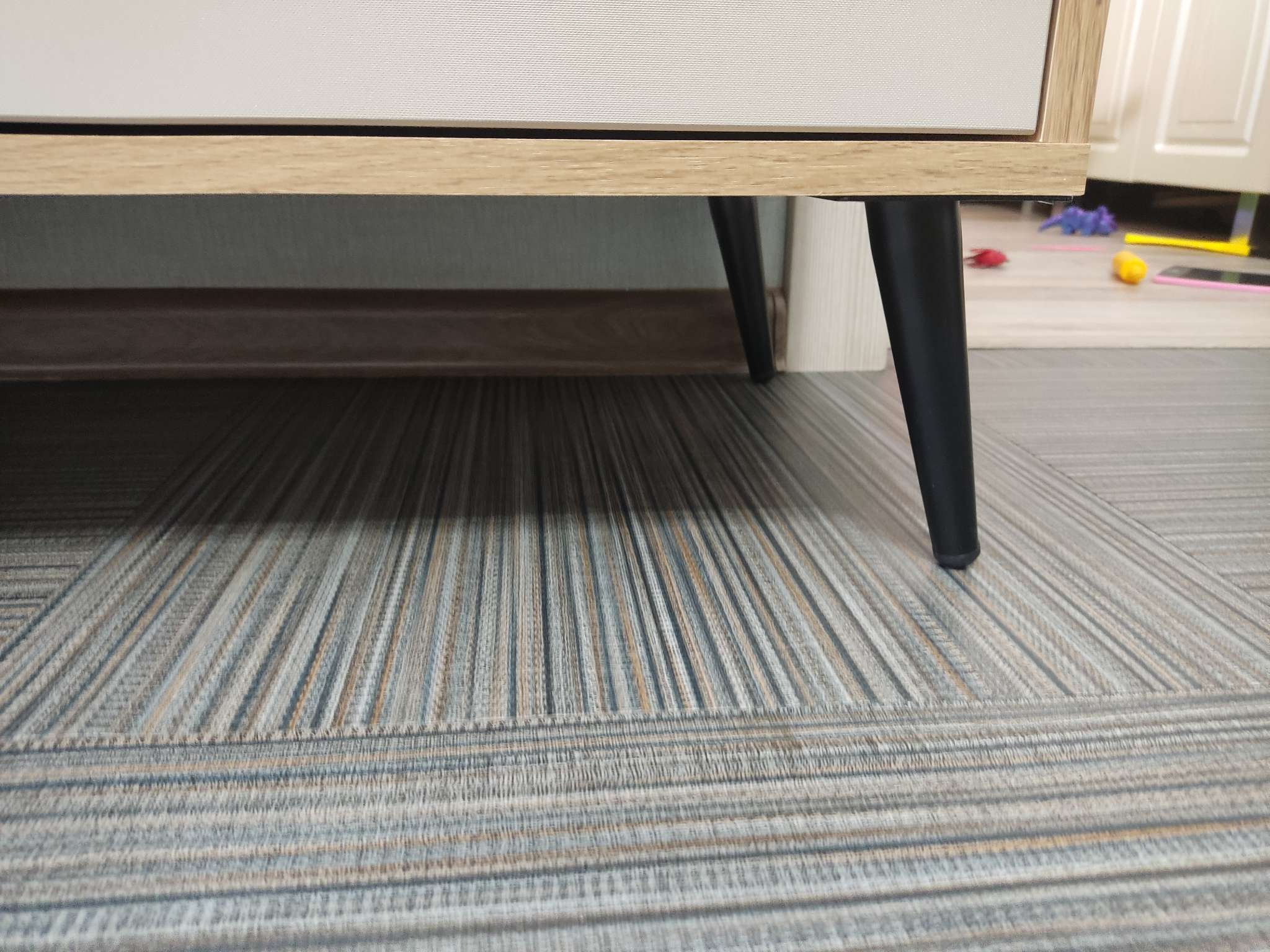 Фотография покупателя товара Опора мебельная CAPPIO OP07, h=300 мм, толщина площадки 1.8 мм, цвет матовый черный - Фото 1