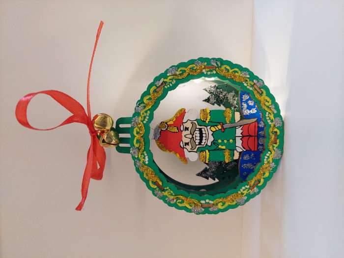 Фотография покупателя товара Набор для творчества «Ёлочная игрушка из дерева. Щелкунчик»