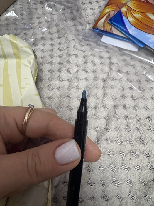 Фотография покупателя товара Фломастер пищевой, черный, 1 шт. - Фото 14