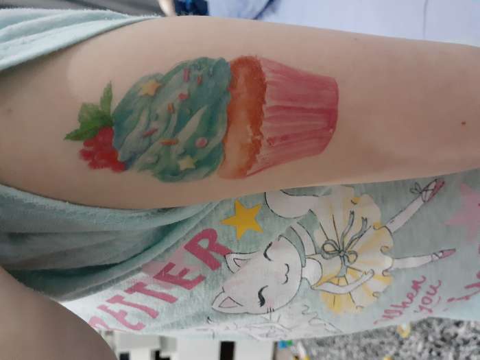 Фотография покупателя товара Набор детских татуировок переводок, 4 листа