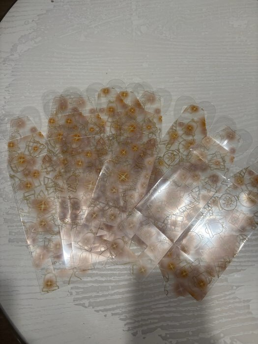 Фотография покупателя товара Коробка подарочная новогодняя складная ПВХ «Метель» 12×7×7 см - Фото 2