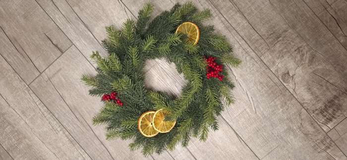 Фотография покупателя товара Ветка декоративная новогодняя, набор 10 шт., размер 1 шт. — 23×7×2 см - Фото 11