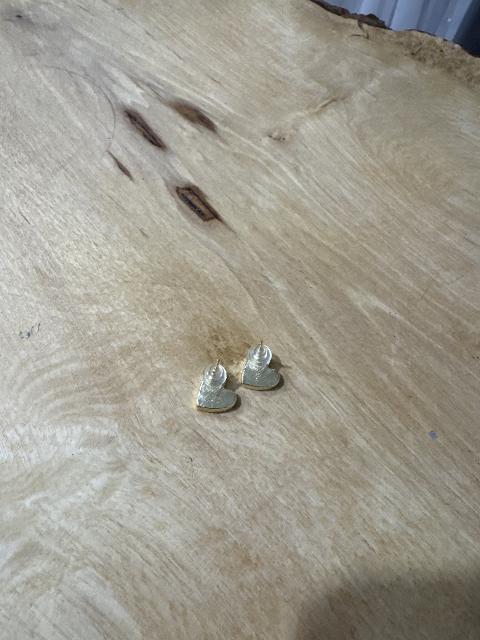 Фотография покупателя товара Серьги с эмалью «Сердце» мультик, цвет синий в золоте - Фото 2