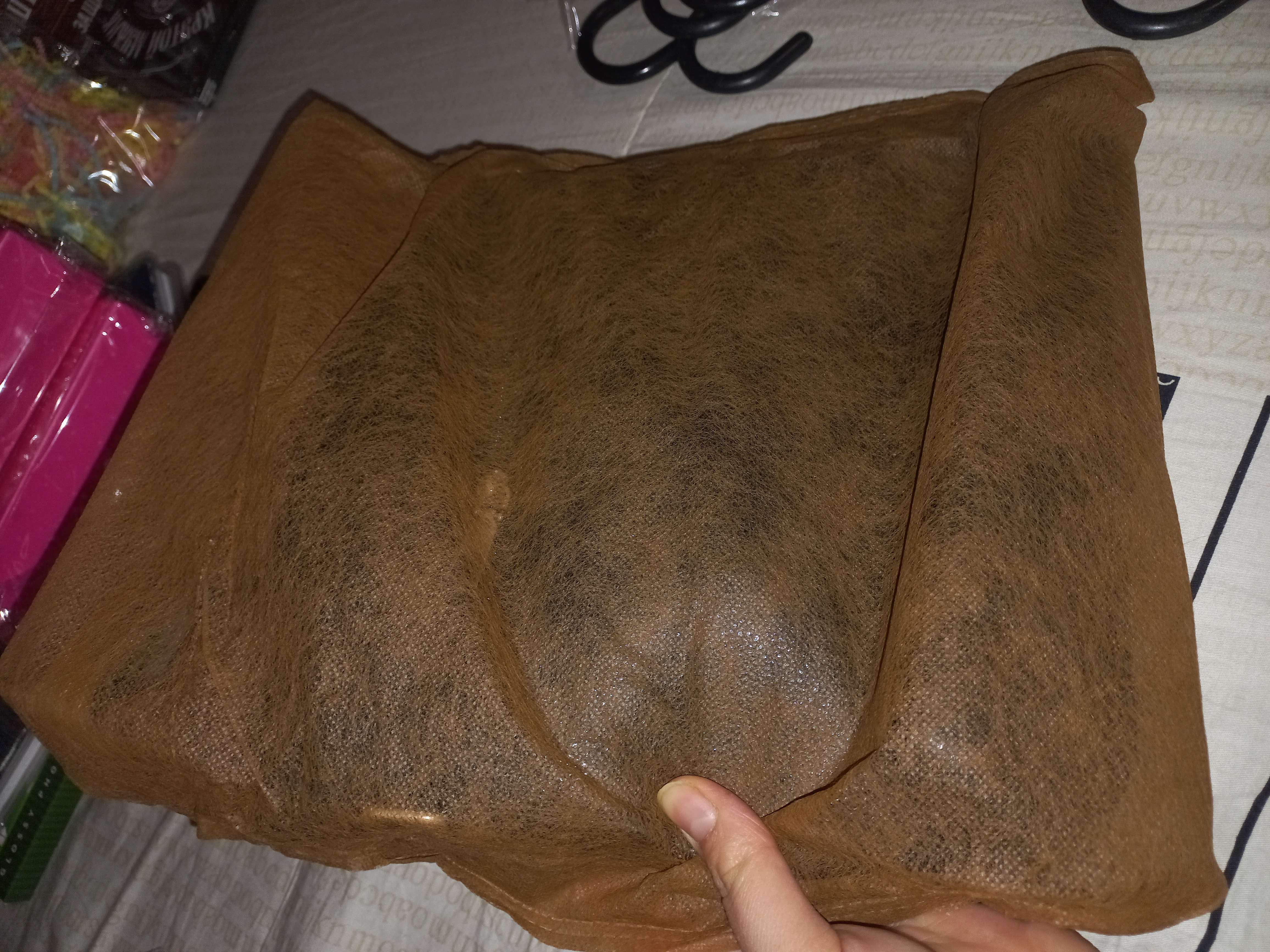 Фотография покупателя товара Сумка мужская, цвет коричневый - Фото 3