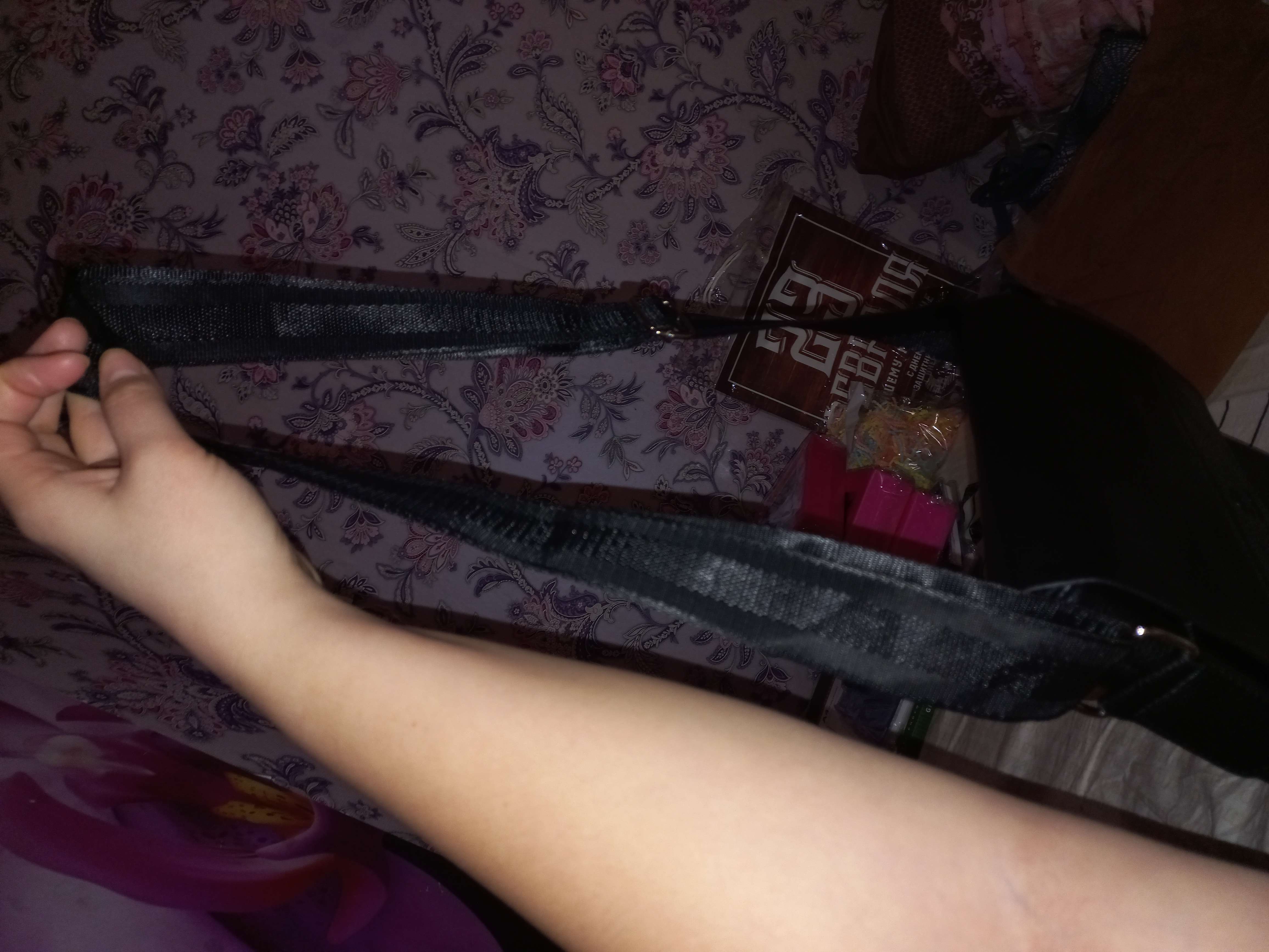 Фотография покупателя товара Сумка мужская, цвет коричневый - Фото 5