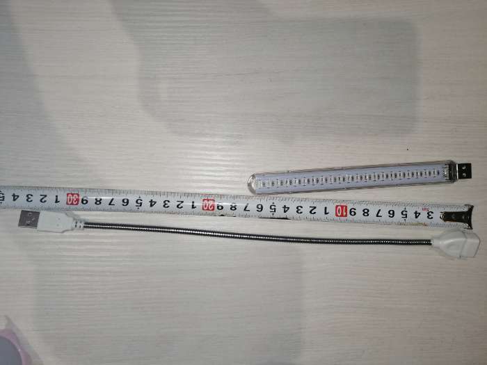 Фотография покупателя товара Фитосветильник светодиодный, 3 Вт, от USB, на гибкой ножке,
