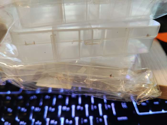 Фотография покупателя товара Органайзер для хранения мелочей, 8 ячеек, 10.6×6.5×2.3 см, прозрачный - Фото 1