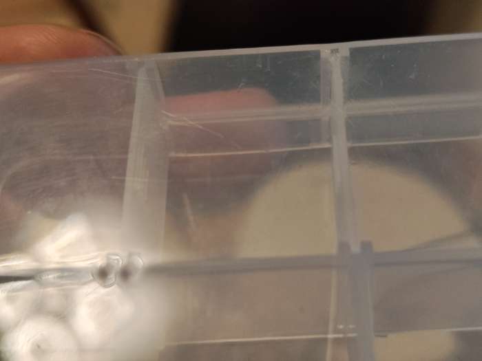 Фотография покупателя товара Органайзер для хранения мелочей, 8 ячеек, 10.6×6.5×2.3 см, прозрачный - Фото 3