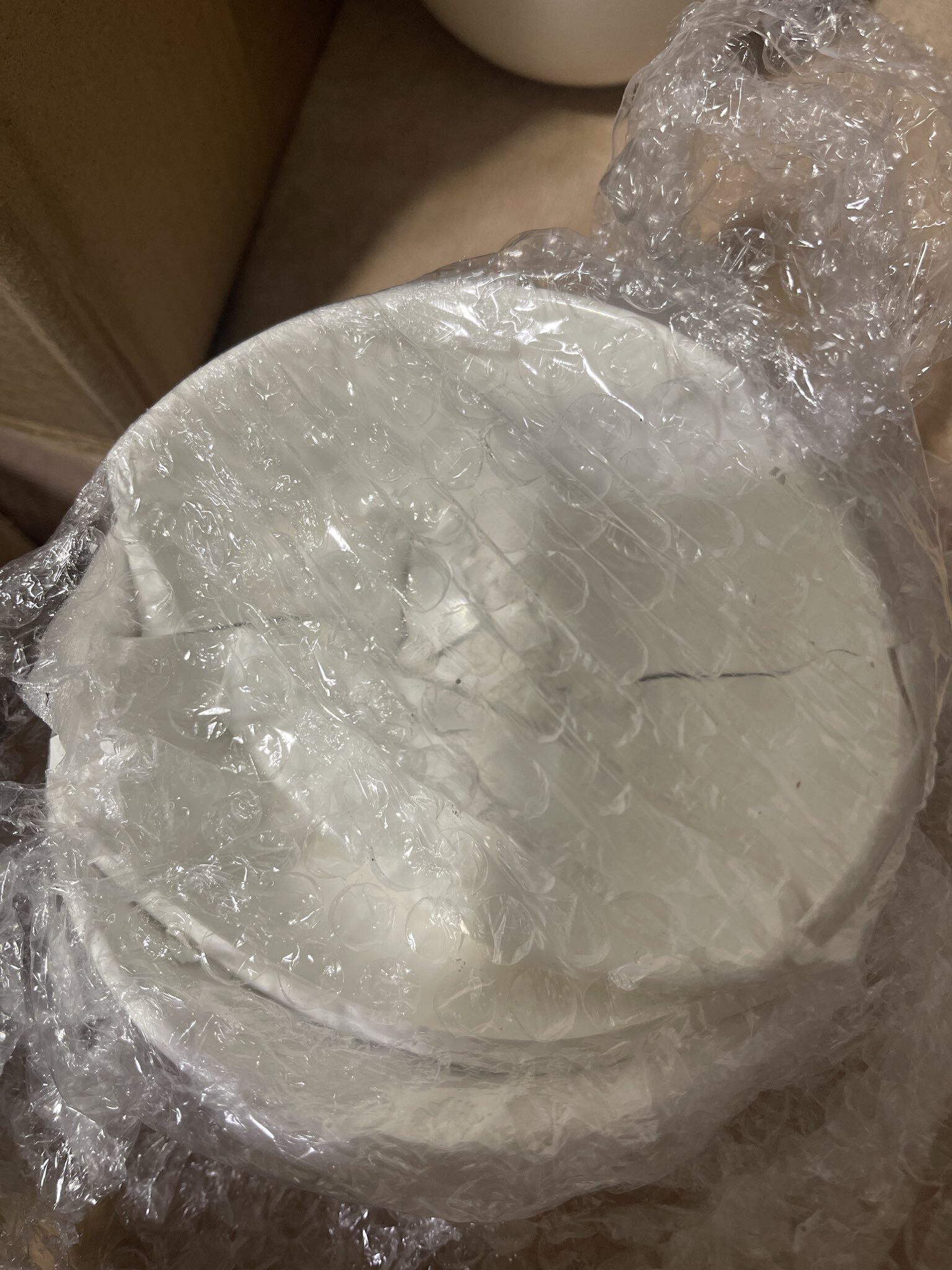 Фотография покупателя товара Салатник толстостенный Доляна White Label, 400 мл, d=12.5 см, фарфор, белый - Фото 6