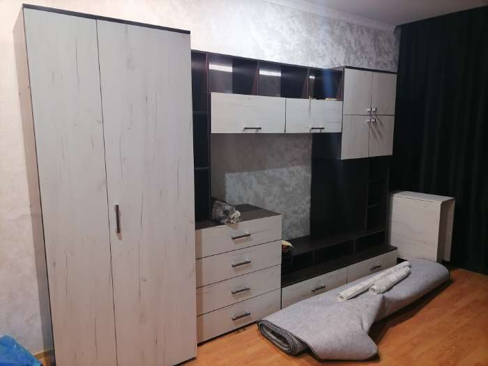 Фотография покупателя товара Гостиная «Коста», 3200×2000×574 мм, цвет венге/прованс - Фото 1