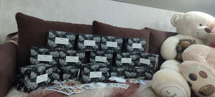 Фотография покупателя товара Коробка подарочная новогодняя складная «С Новым годом», 22×15×10 см - Фото 3