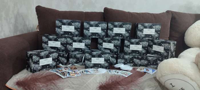 Фотография покупателя товара Коробка подарочная новогодняя складная «С Новым годом», 22×15×10 см - Фото 1