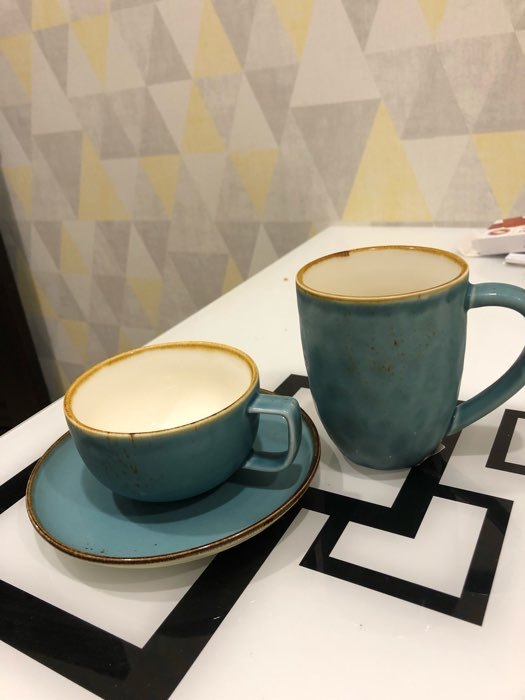 Фотография покупателя товара Чайная пара фарфоровая Magistro «Церера», 2 предмета: чашка 250 мл, блюдце d=16,3 см, цвет оранжевый - Фото 12