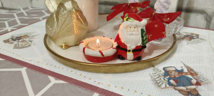 Фотография покупателя товара Блюдо фарфоровое сервировочное с бортиком Magistro Poursephona, d=25.5 см, бежевый