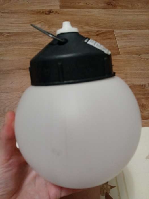 Фотография покупателя товара Светильник TDM НСП 03-60-027 У1, Е27, 60 Вт, IP44, шар, пластик, белый