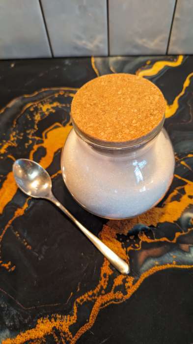 Фотография покупателя товара Сахарница «Бабл», 400 мл, 10×12 см, с пробковой крышкой, стекло - Фото 2