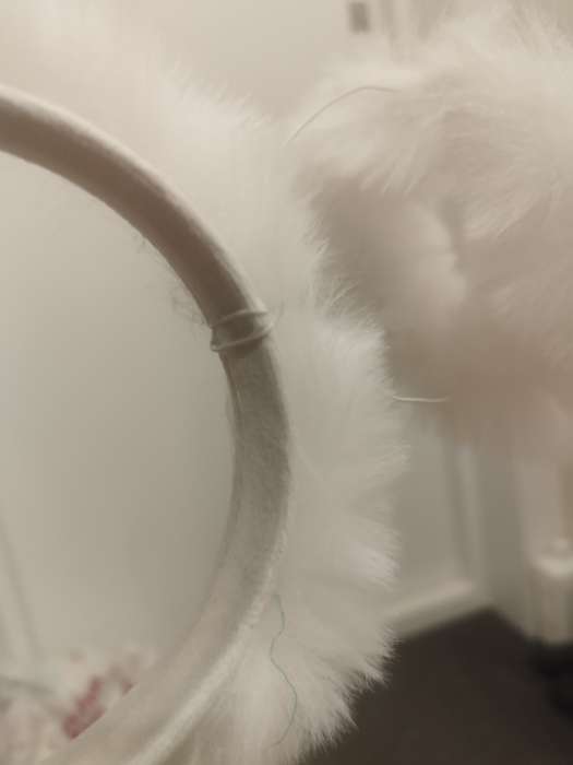 Фотография покупателя товара Карнавальный ободок «Нимб ангела», цвет белый - Фото 3