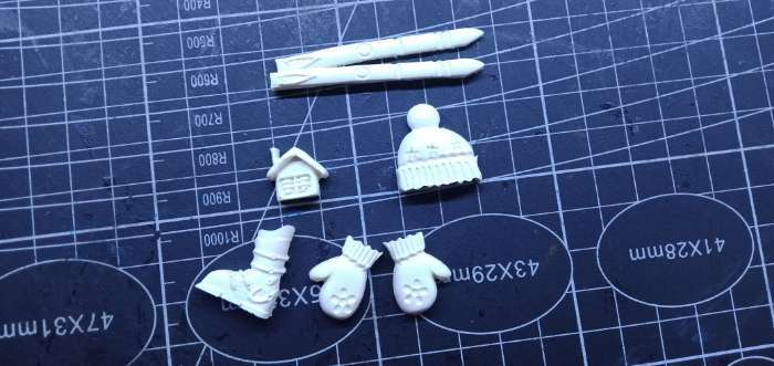 Фотография покупателя товара Молд «Зимний уют», 8×8×1 см, цвет МИКС - Фото 1