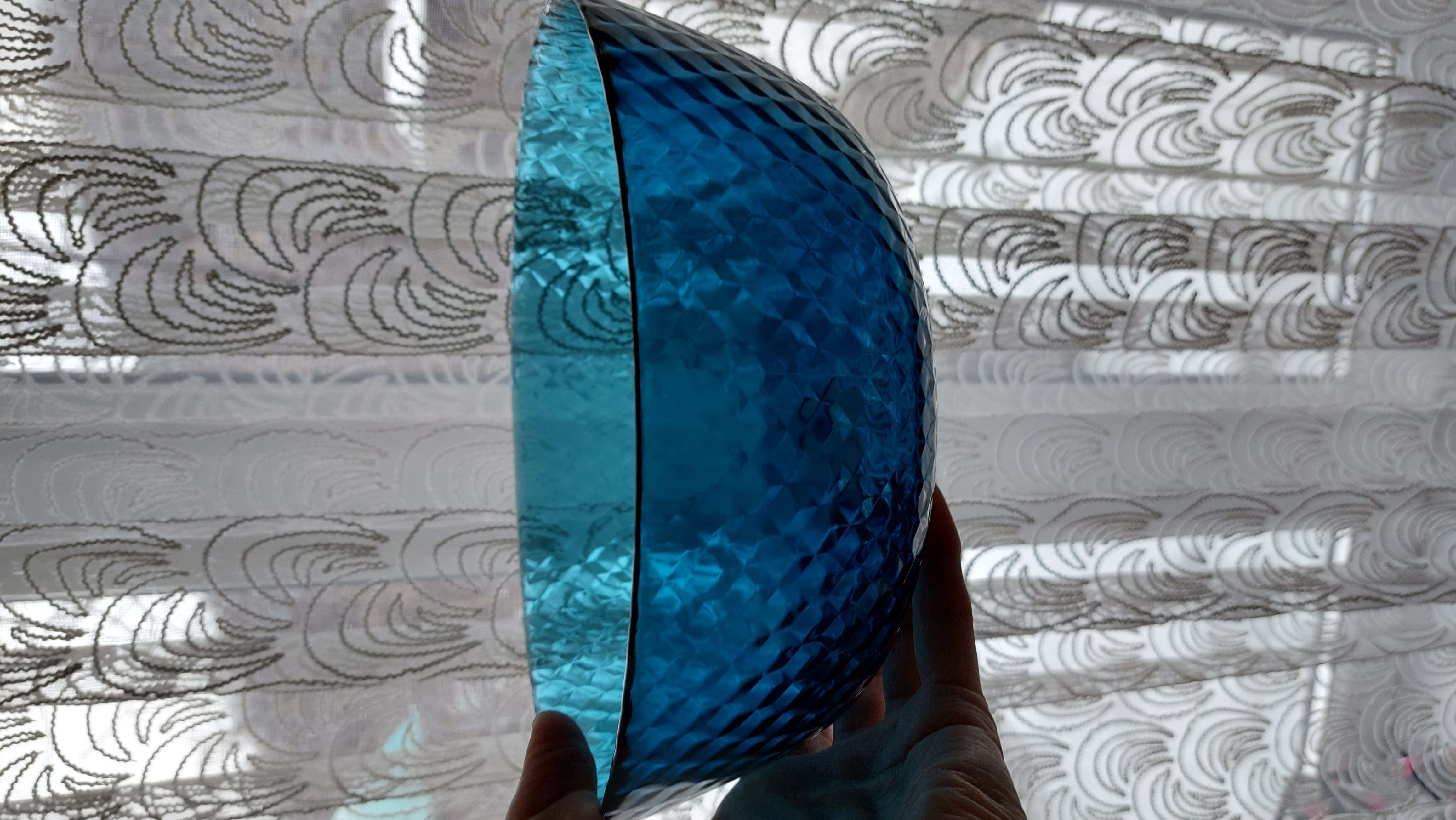 Фотография покупателя товара Салатник стеклянный «Идиллия», 2,35 л, d=23 см, цвет лондон топаз - Фото 20