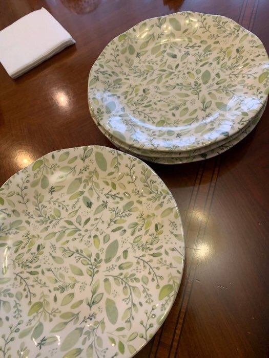 Фотография покупателя товара Тарелка плоская «Цветы», d=21.5 см, керамика - Фото 1