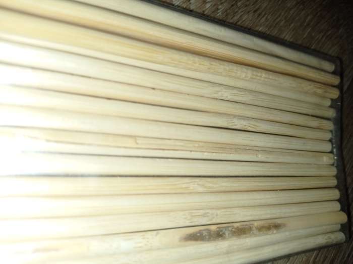 Фотография покупателя товара Набор деревянных палочек-дюбелей для кондитерских изделий Доляна, 25 см, 20 шт - Фото 6