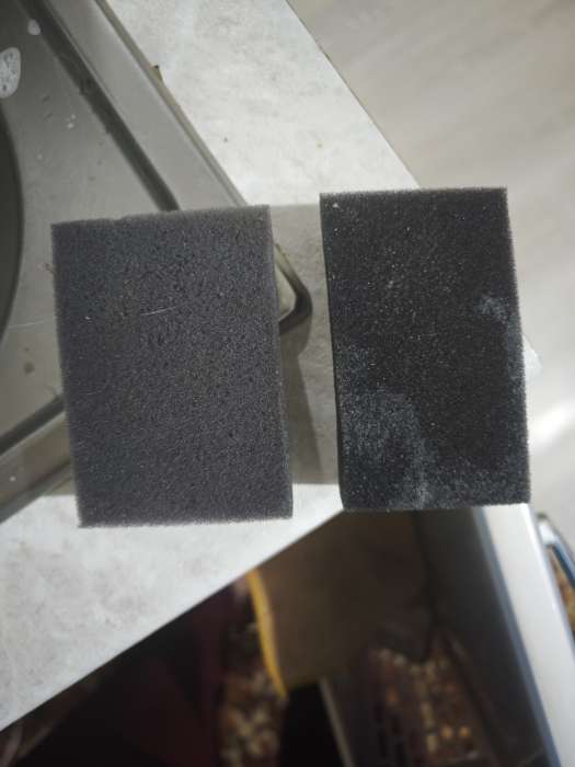 Фотография покупателя товара Набор губок для мытья посуды Raccoon, 5 шт., с частицами угля, 8.8×6×3 см, серый - Фото 16